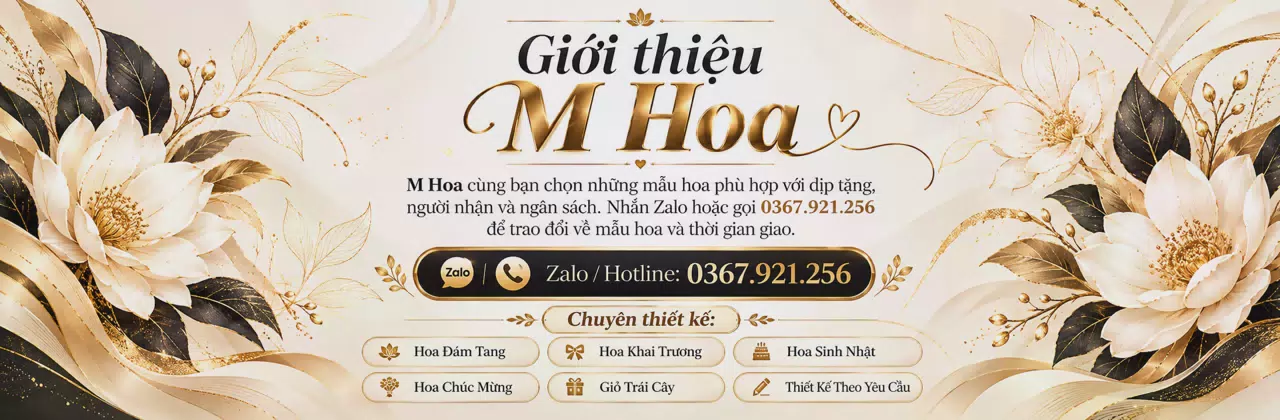 Ảnh bìa Shop hoa tươi Phường Long Hoa Tây Ninh - Chọn hoa gửi đúng tâm tình